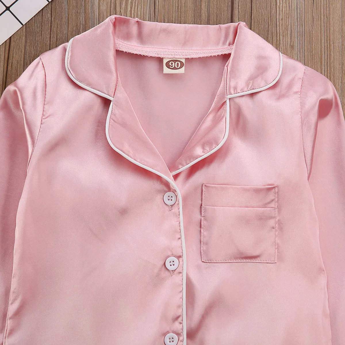 Satin Autumn Winter Pajamas