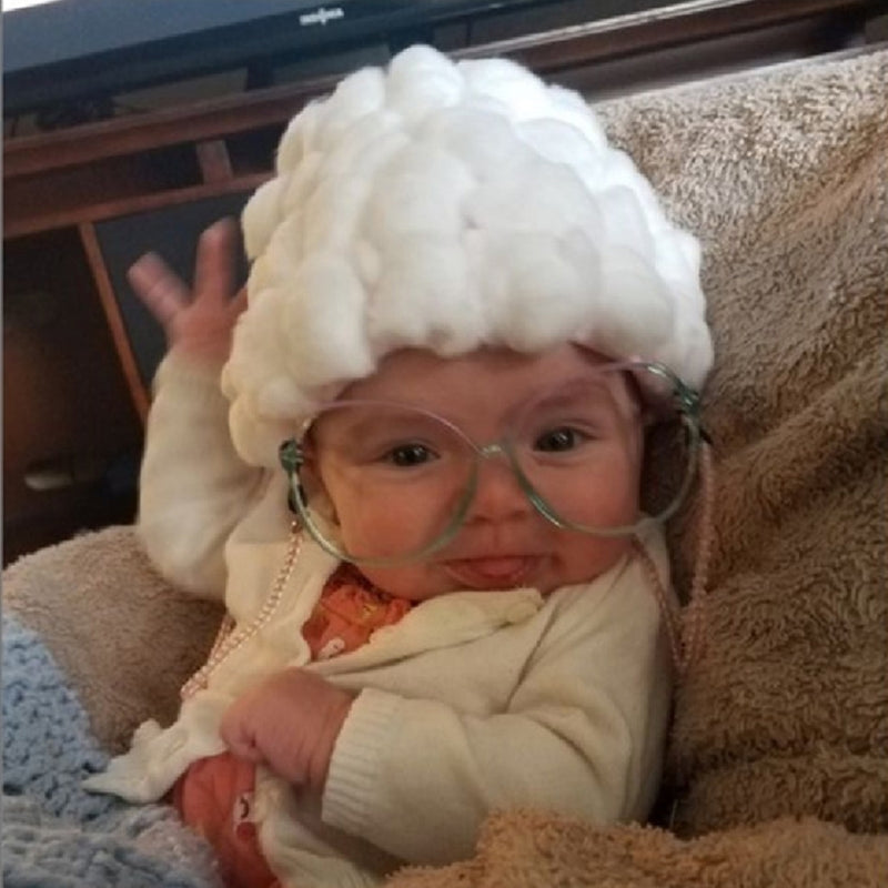 Funny Baby Photography Prop Costume Infant Girls Cosplay Grandma Clothes Outfits