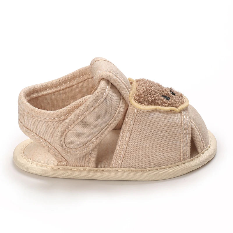 Cute Bear Soft Sole Comfortable Sandals for Infants and Toddlers