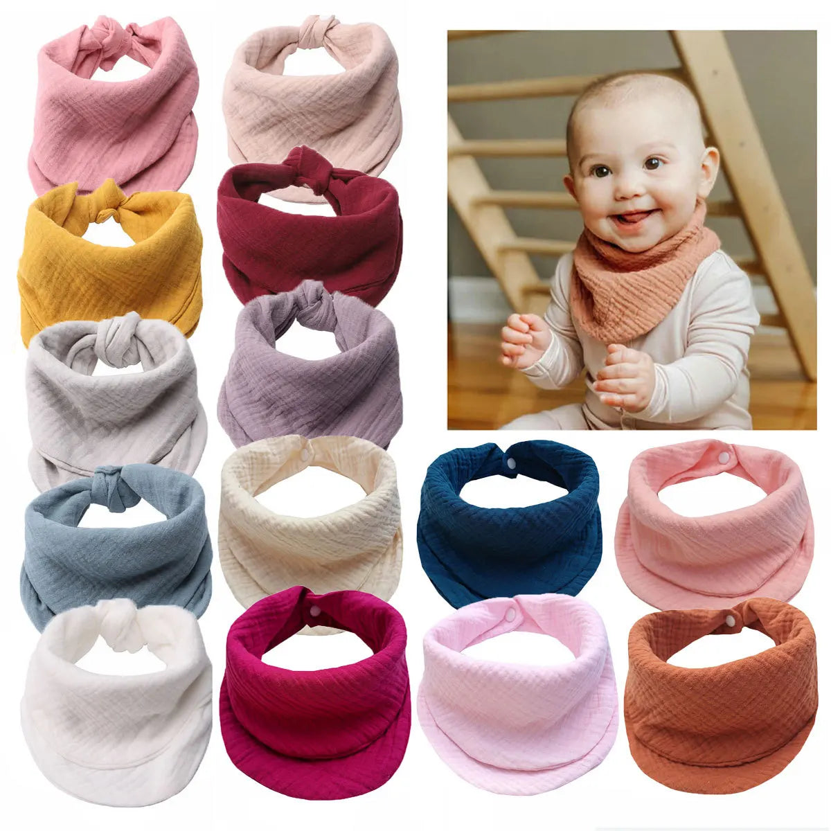 Smock Feeding Bib