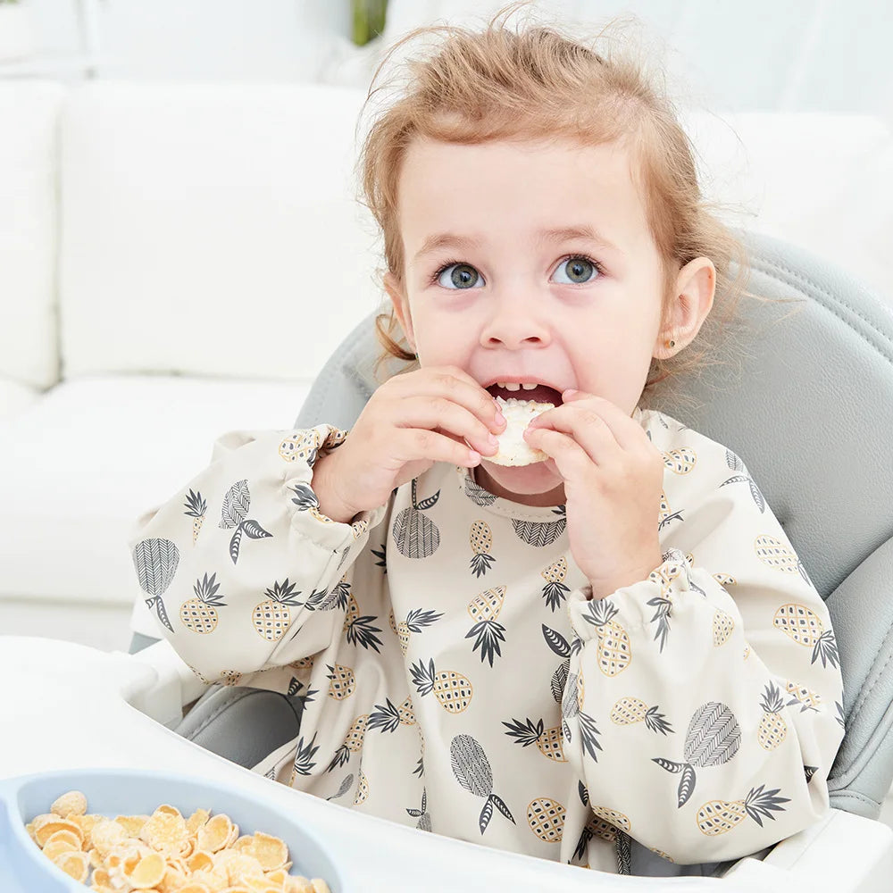 Smock Feeding Bib