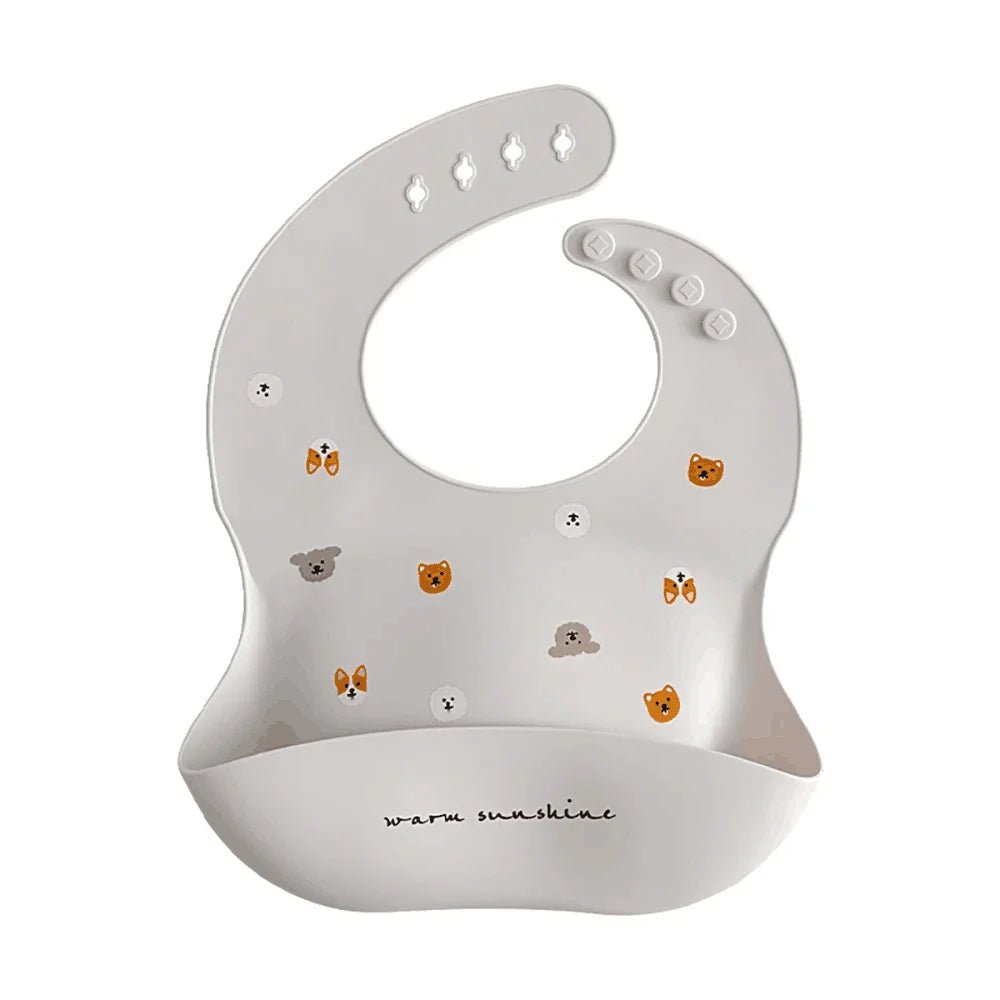 Baby Bibs Waterproof Soft Silicone
