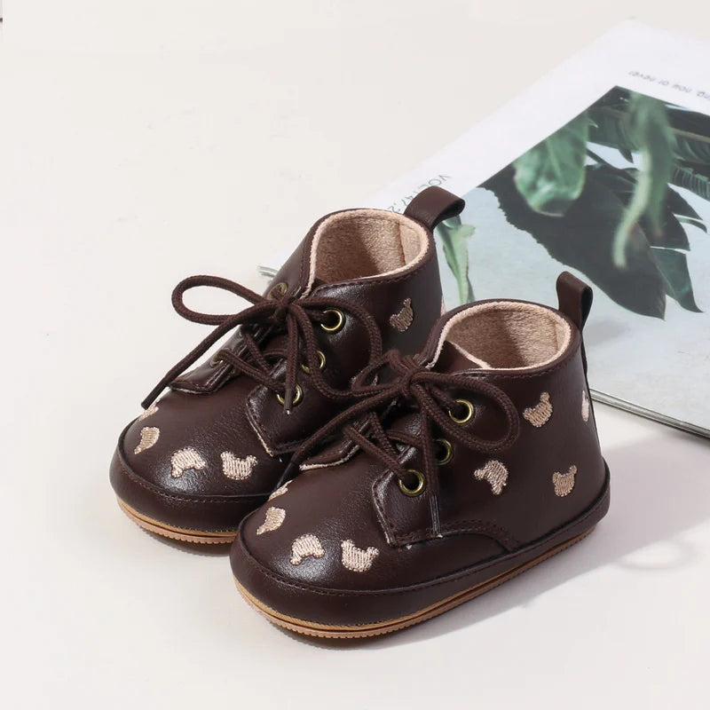 Cartoon Embroidery Non-slip Shoes