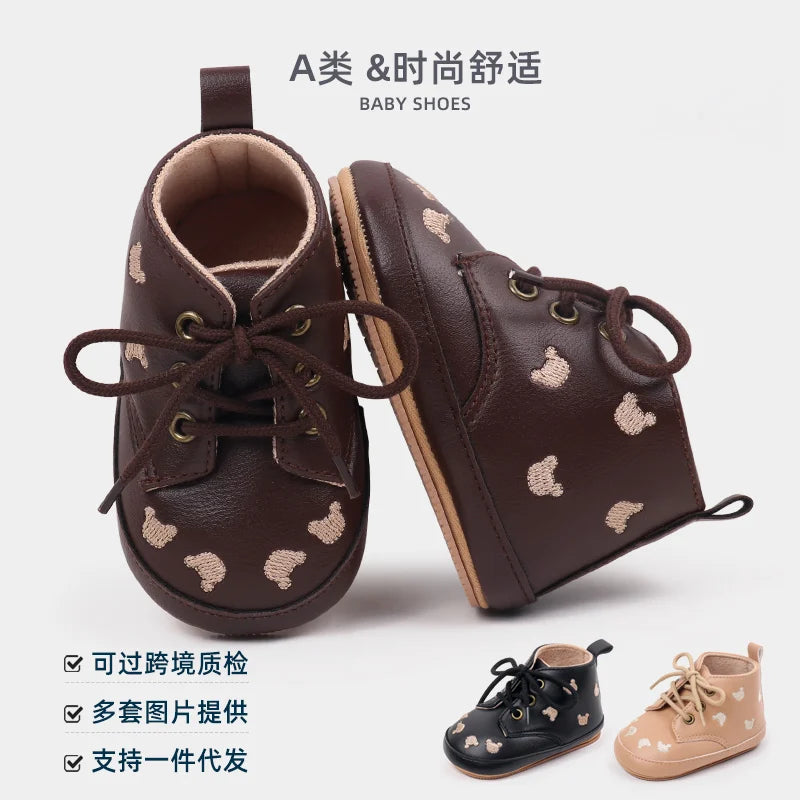 Cartoon Embroidery Non-slip Shoes