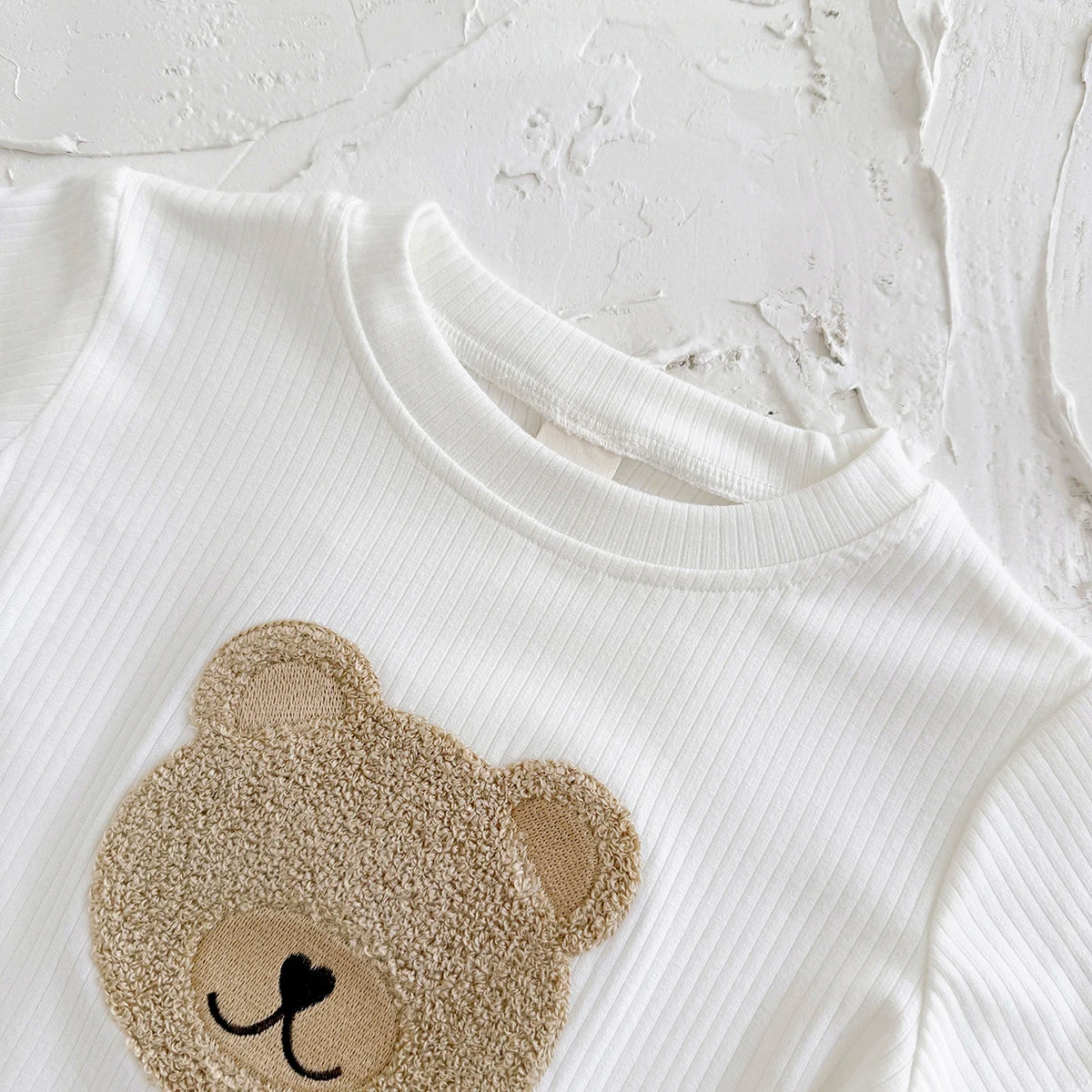 Baby Clothes Cute Children Tracksuit Summer Clothing Cartoon Bear Fashion Baby T-shirt + Shorts Suit 2Pcs/Set 