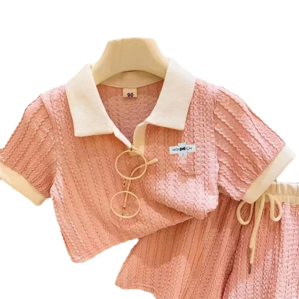 Pink Dreamy Blouse and Skirt Set