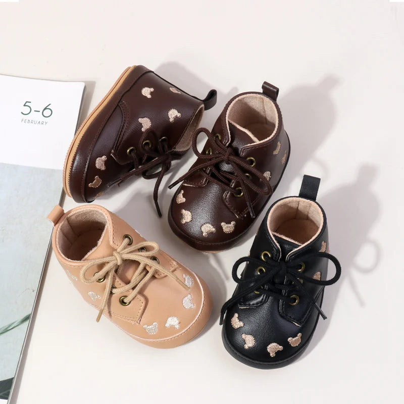 Cartoon Embroidery Non-slip Shoes