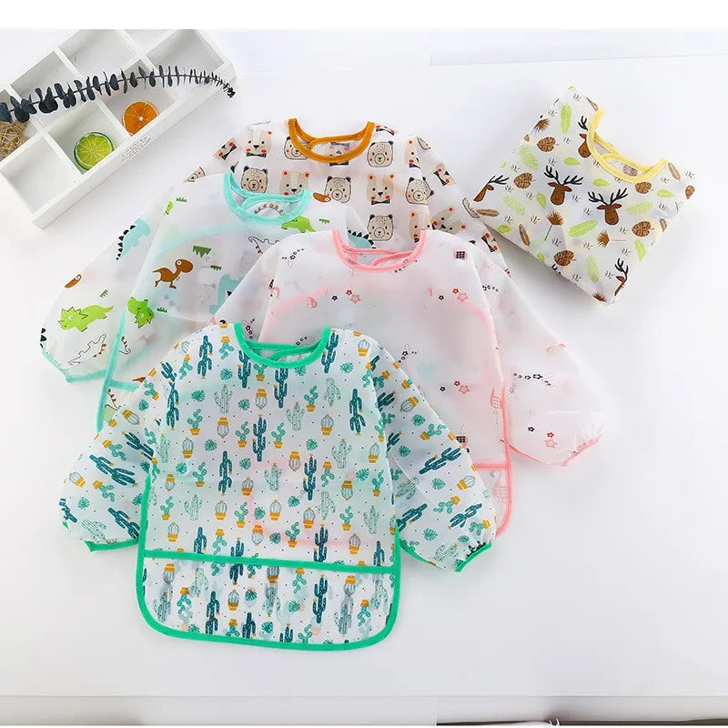 Smock Feeding Bib