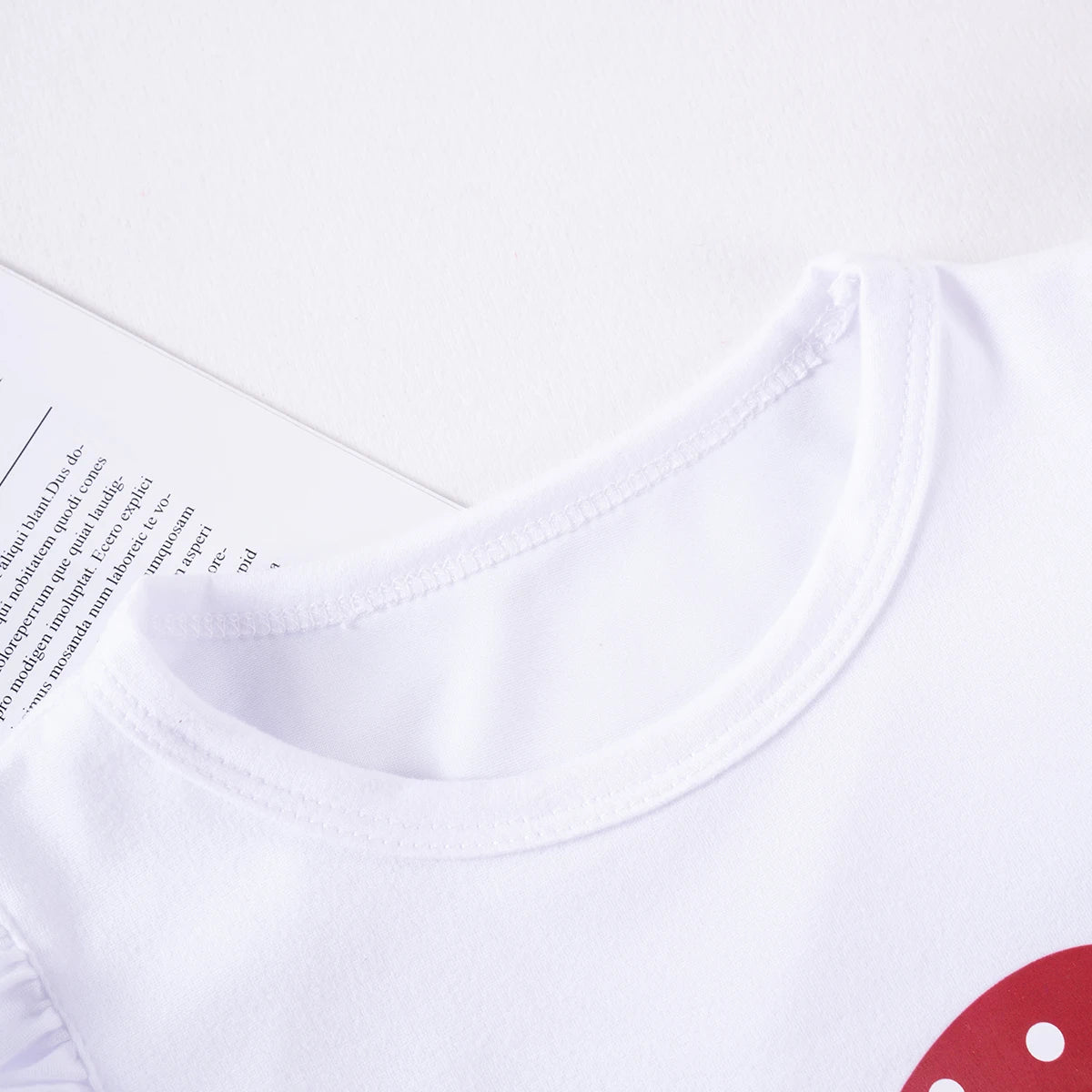 Summer Girls Fly Sleeve Short Sleeve Shorts Girls Two-piece Fashion Suit Cute Sweet Summer Suit