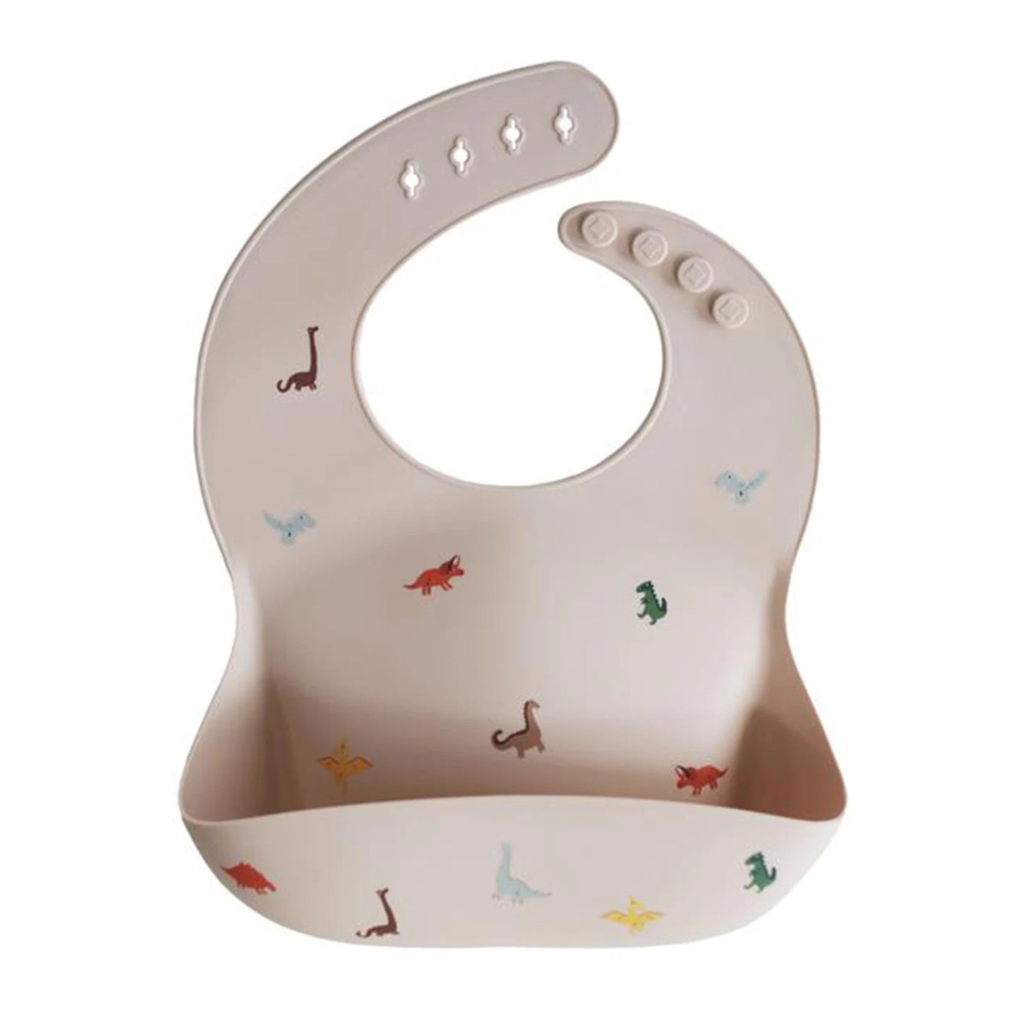 Baby Bibs Ins Style Print Waterproof Soft Silicone Baby Feeding Stuff Cute Pattern Kids Girl Boy Toddler Adjustable Children Bib
