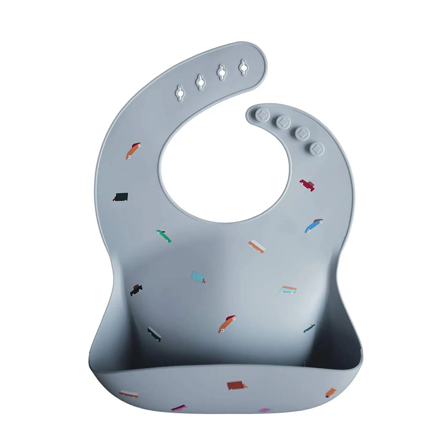 Baby Bibs Ins Style Print Waterproof Soft Silicone Baby Feeding Stuff Cute Pattern Kids Girl Boy Toddler Adjustable Children Bib