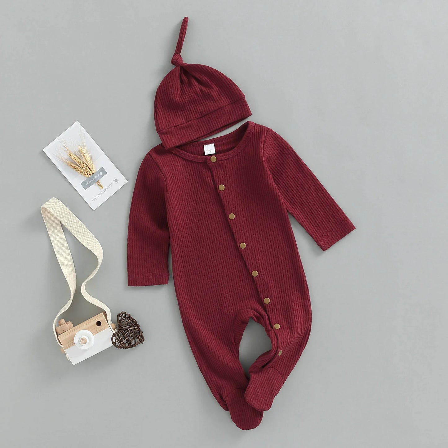 Cartoon Jumpsuit with Built in Socks