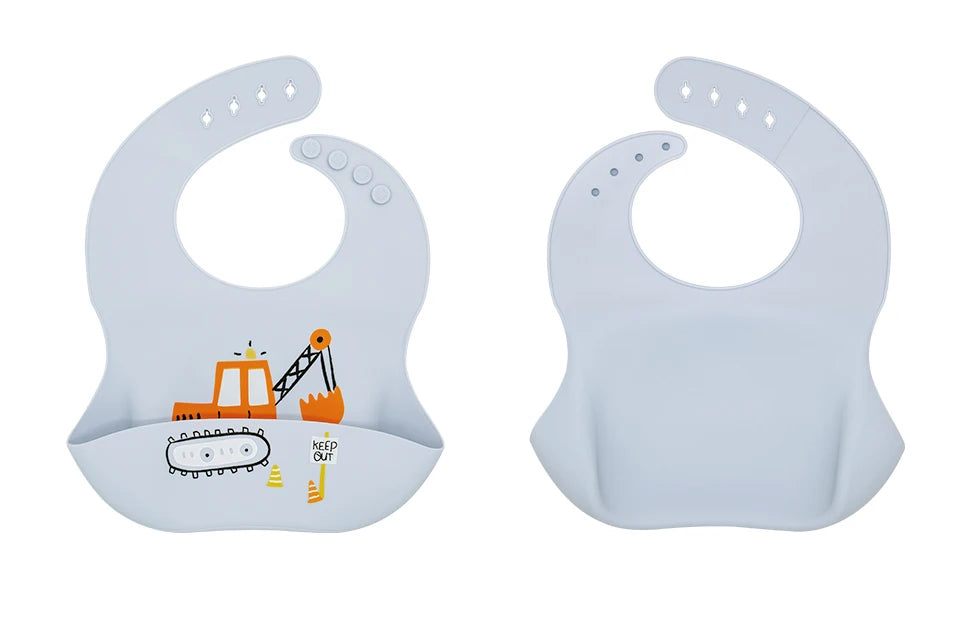 Baby Bibs Waterproof Soft Silicone