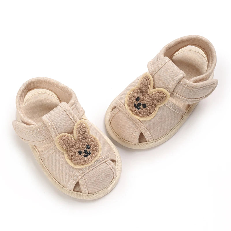 Cute Bear Soft Sole Comfortable Sandals for Infants and Toddlers