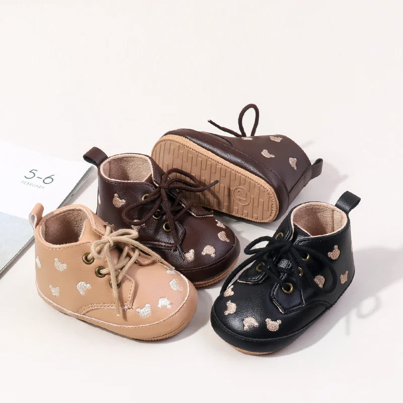 Cartoon Embroidery Non-slip Shoes