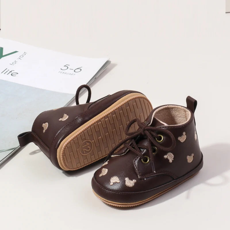 Cartoon Embroidery Non-slip Shoes