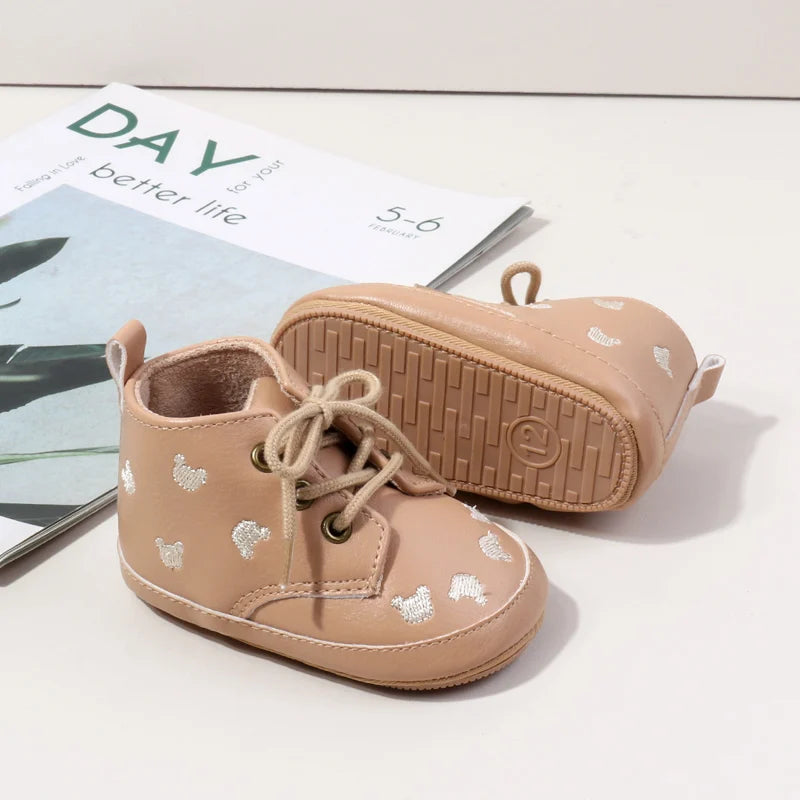 Cartoon Embroidery Non-slip Shoes