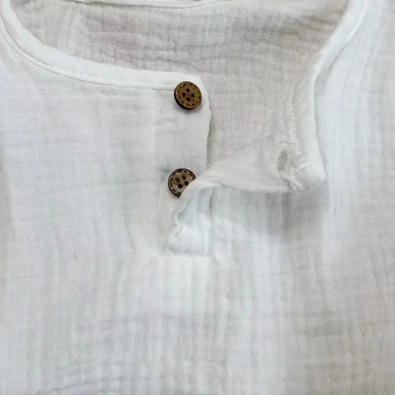 Baby Organic Cotton T-shitrs Newborn Toddlers Boys Tops Casual Spring Summer Cute Soft Muslin Clothes 0-6Years Soft T Shirt