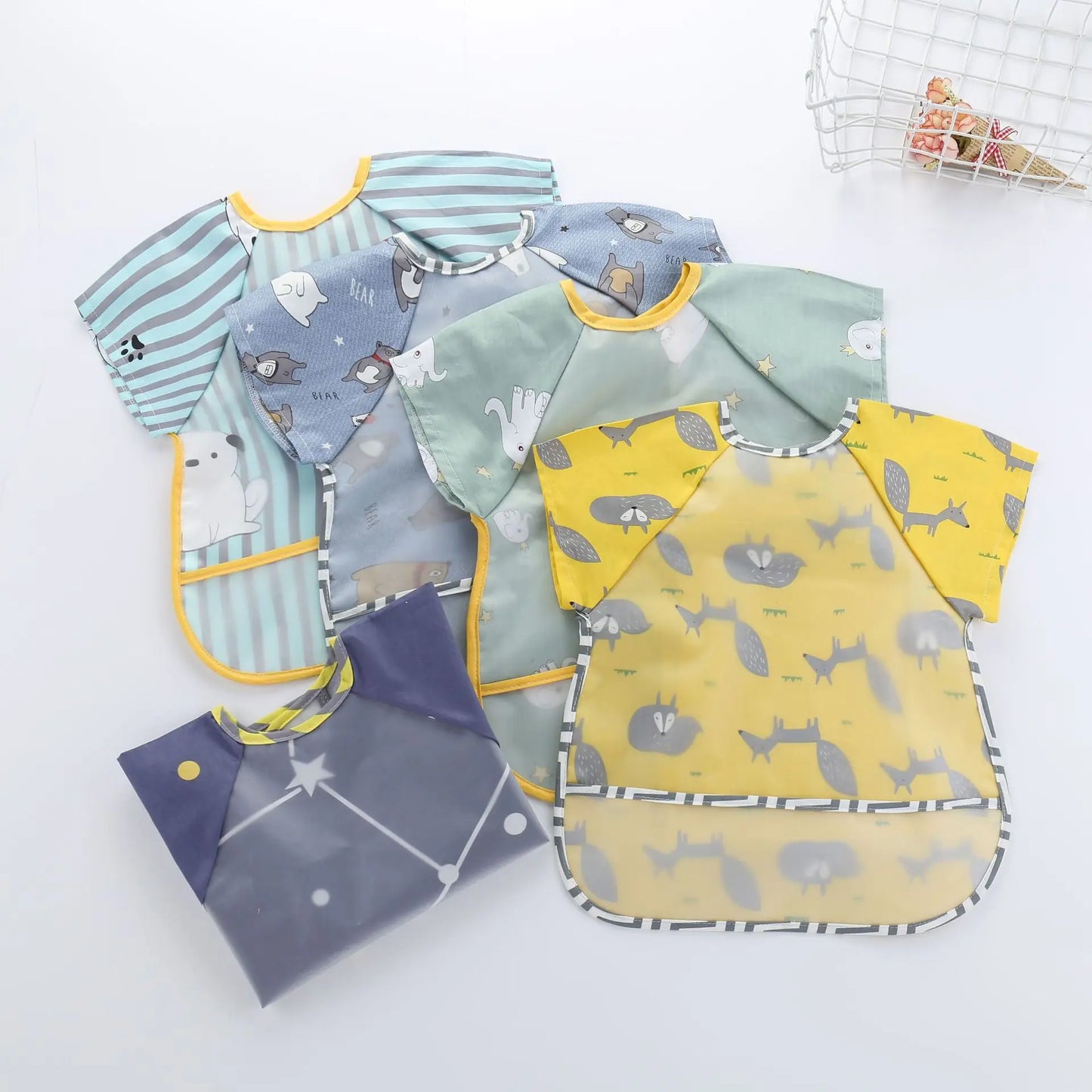 Smock Feeding Bib