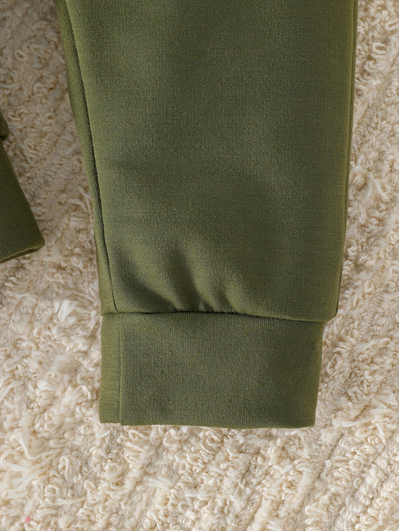 Contrast Color Pant Sets, Casual