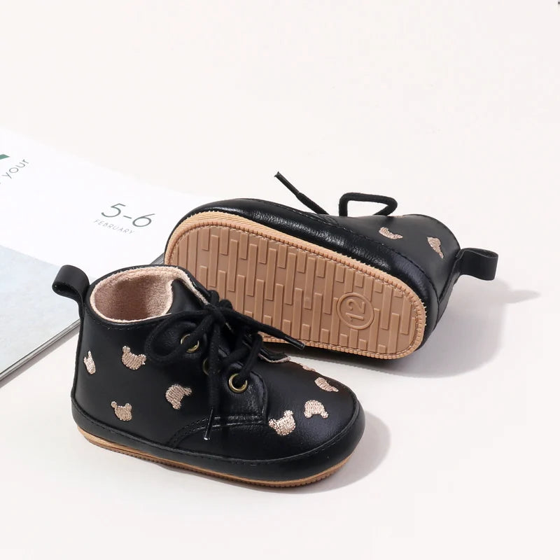 Cartoon Embroidery Non-slip Shoes