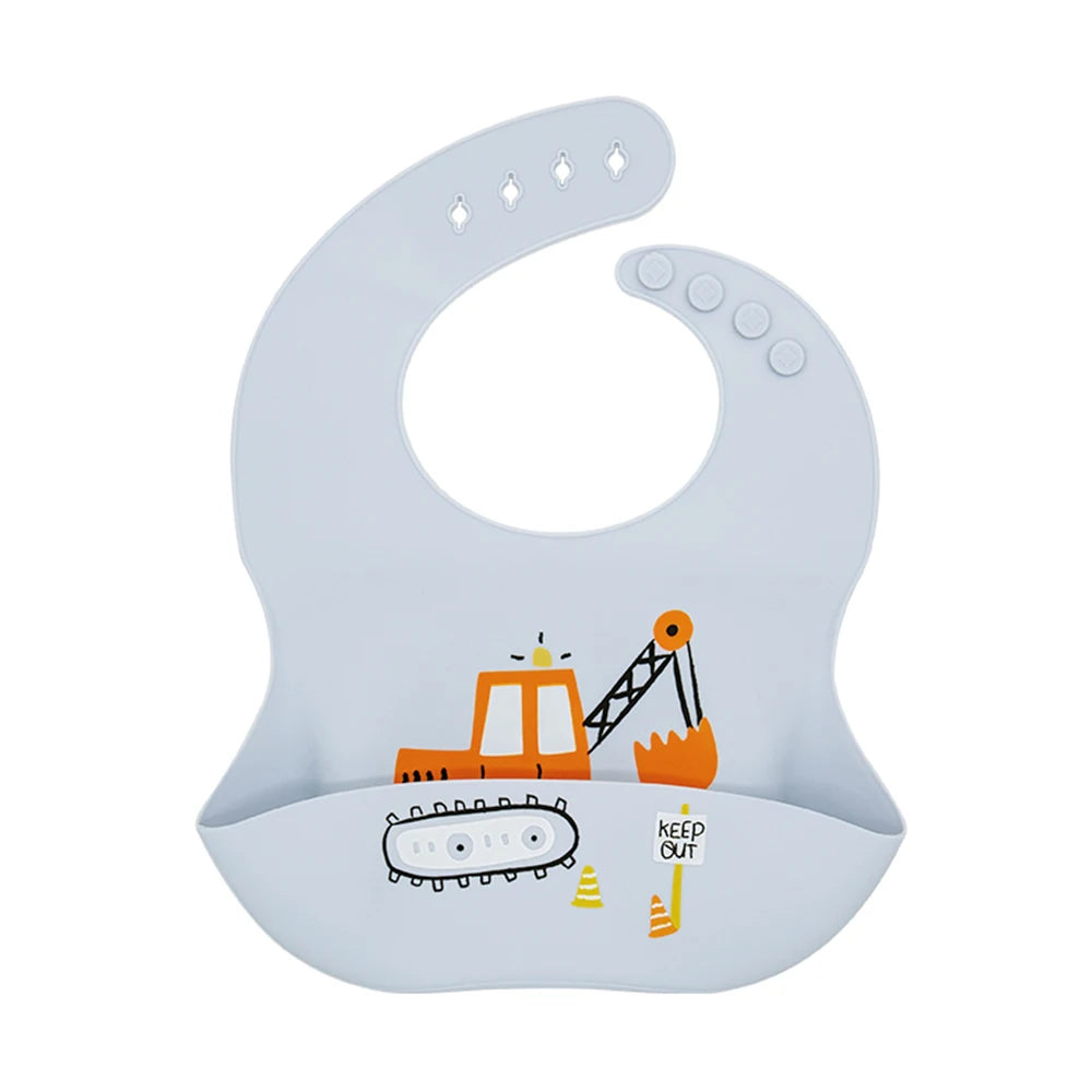 Baby Bibs Waterproof Soft Silicone