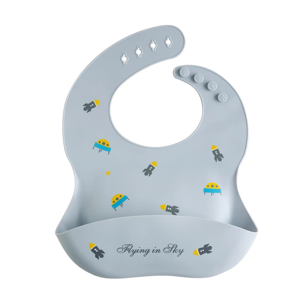 Baby Bibs Waterproof Soft Silicone