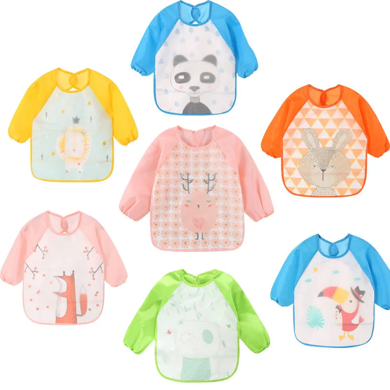 Smock Feeding Bib