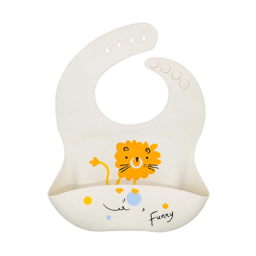 Baby Bibs Waterproof Soft Silicone