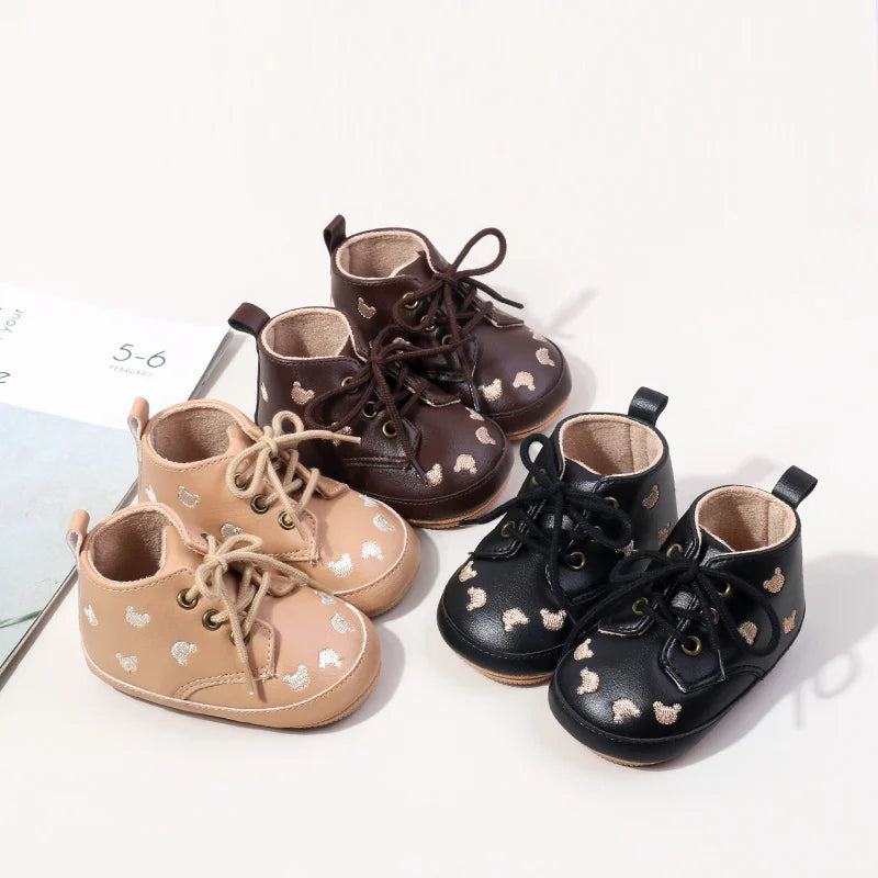 Cartoon Embroidery Non-slip Shoes