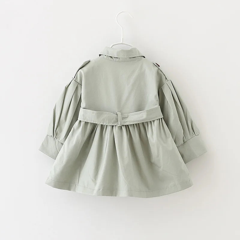 trenchcoat style jacket