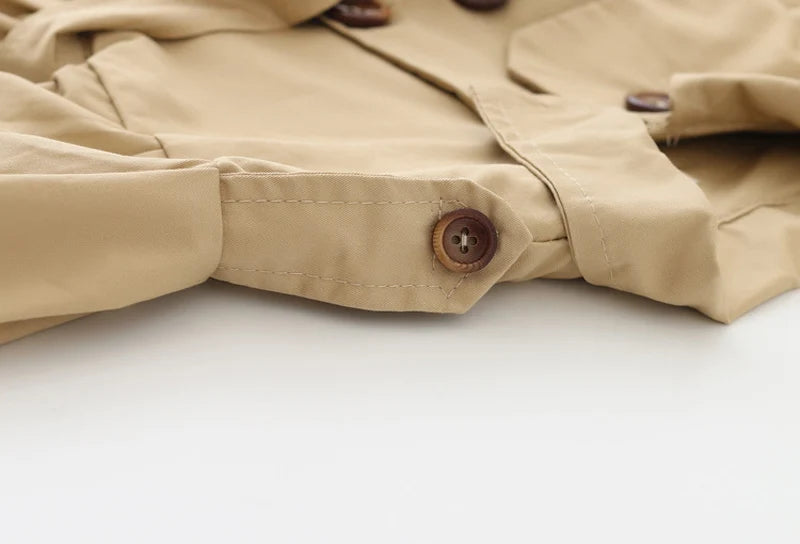 trenchcoat style jacket