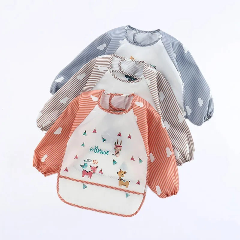 Smock Feeding Bib