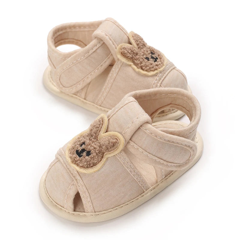 Cute Bear Soft Sole Comfortable Sandals for Infants and Toddlers
