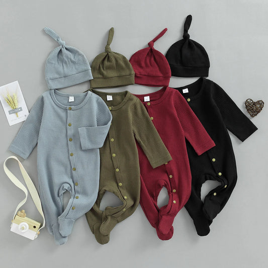 Cartoon Jumpsuit with Built in Socks