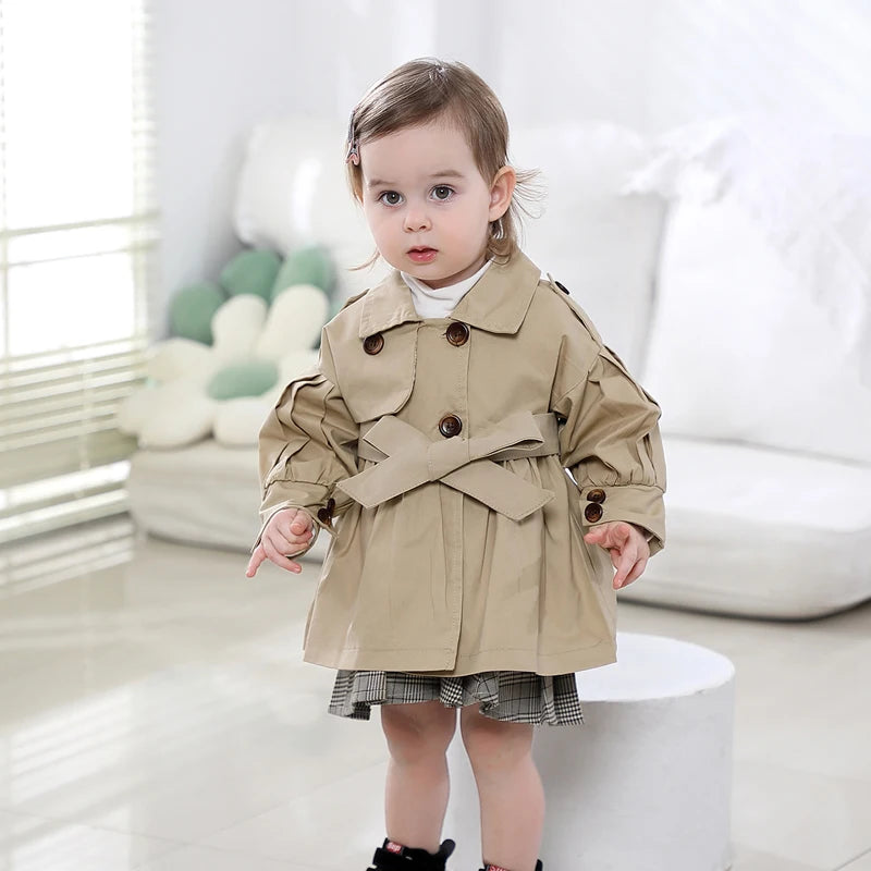 trenchcoat style jacket