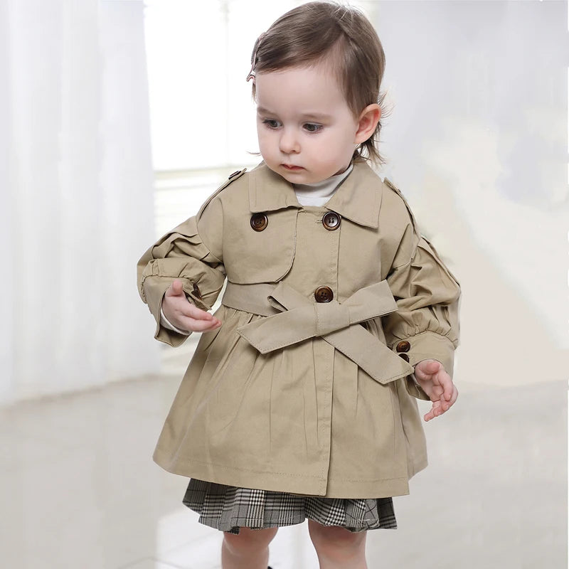 trenchcoat style jacket