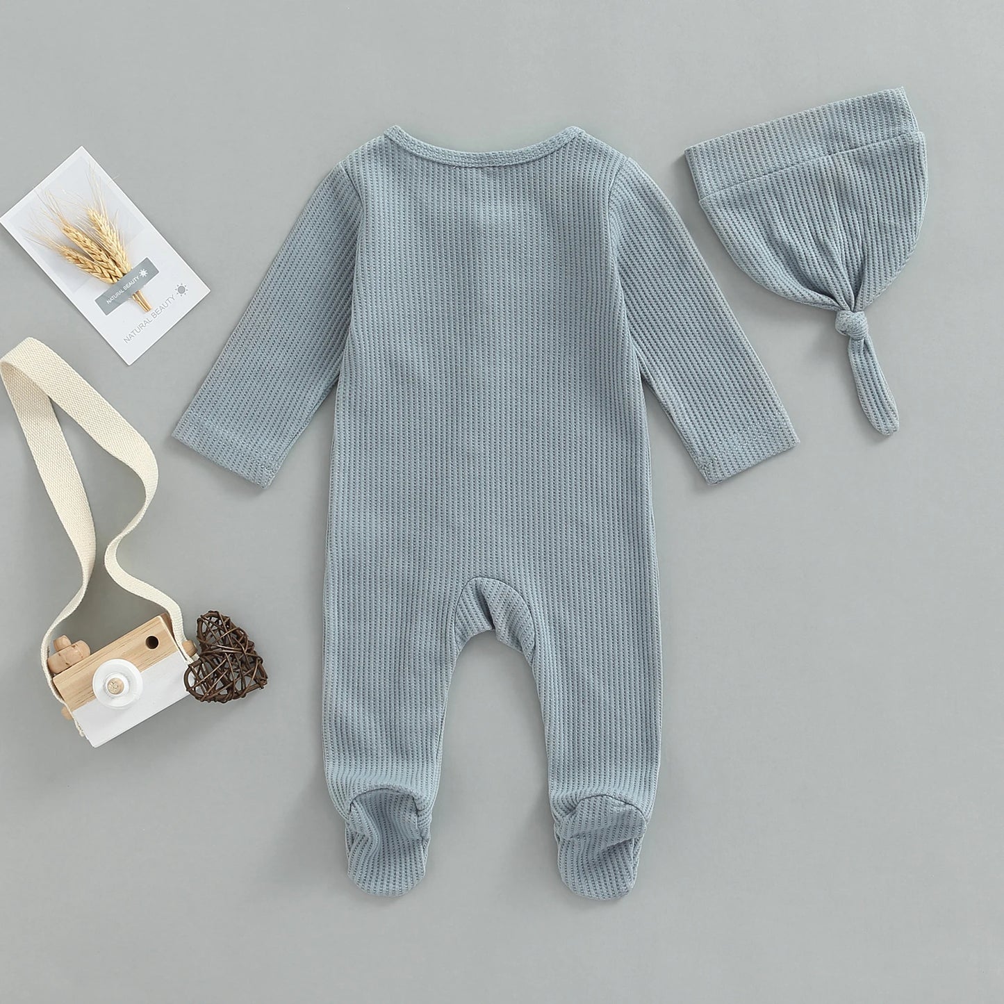 Cartoon Jumpsuit with Built in Socks