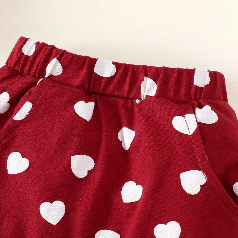 Heart Long Sleeves Top and Pant