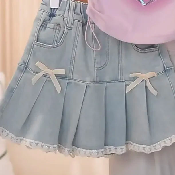 3-10 Years Girls Summer Clothes Set 2 Pcs Tops And Shorts Suit Trend Children Costume Casual Kids Outfits  Babys Clothing