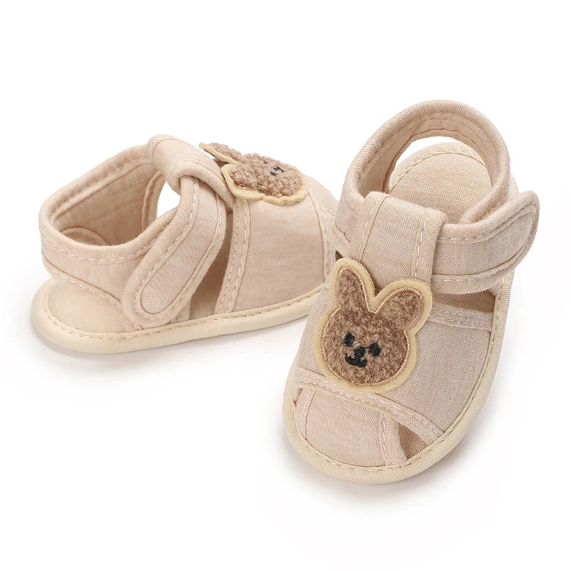Cute Bear Soft Sole Comfortable Sandals for Infants and Toddlers