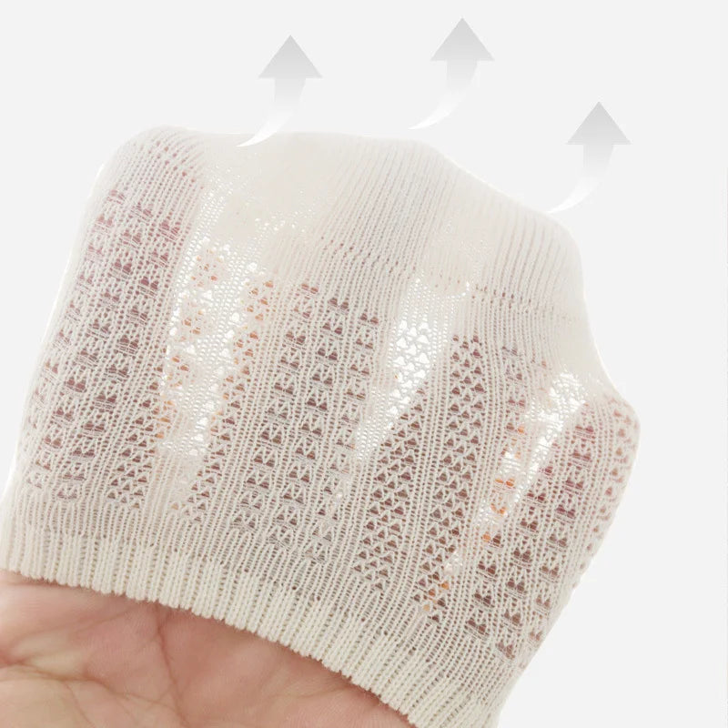 6 Pairs Baby Boys Girls Cotton Non-slip Floor Socks Summer For Toddler Kids Indoor Activities Learn To Walk Ankle Socks