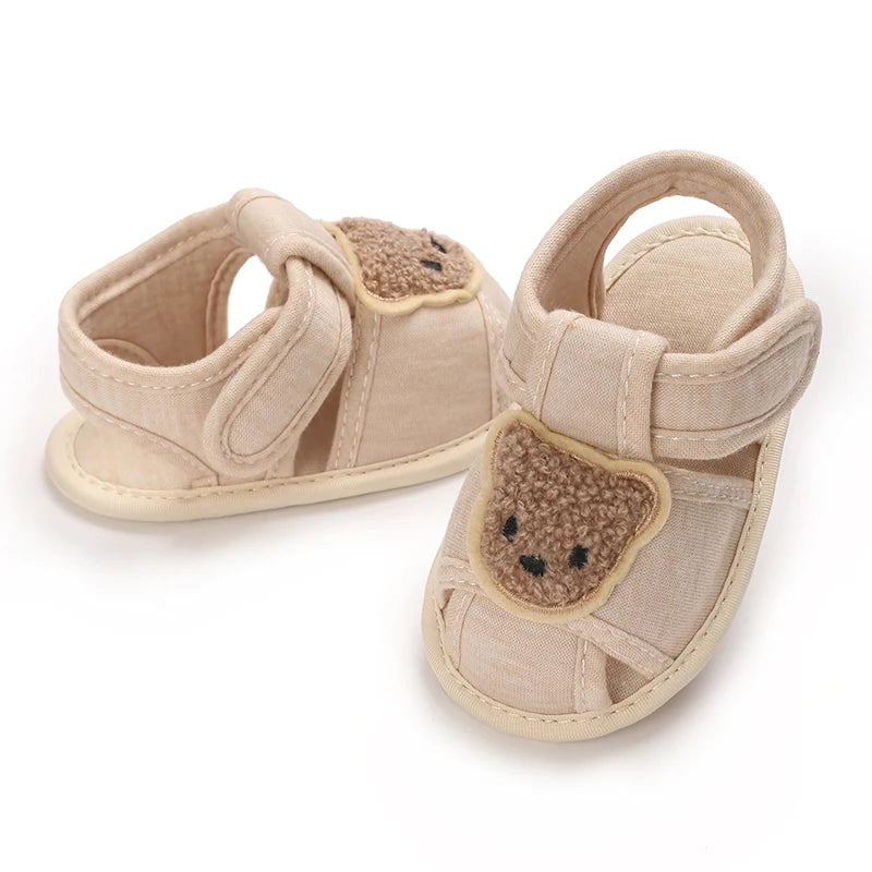 Cute Bear Soft Sole Comfortable Sandals for Infants and Toddlers