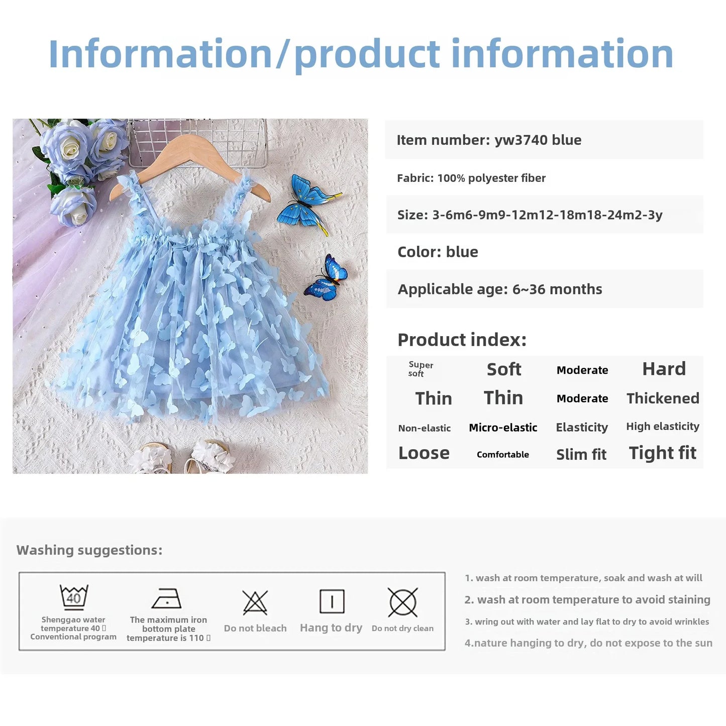 New Women's Baby Girls' Summer Children's Clothing Fashionable Baby Skirt Princess Skirt Summer A-class Dress