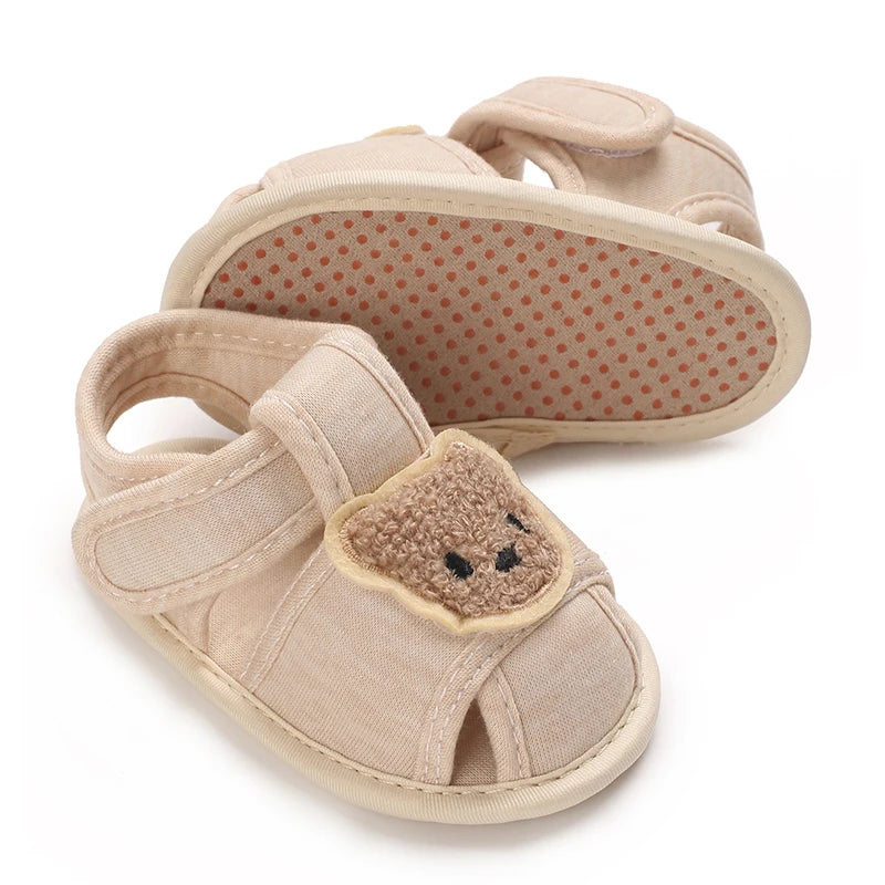 Cute Bear Soft Sole Comfortable Sandals for Infants and Toddlers
