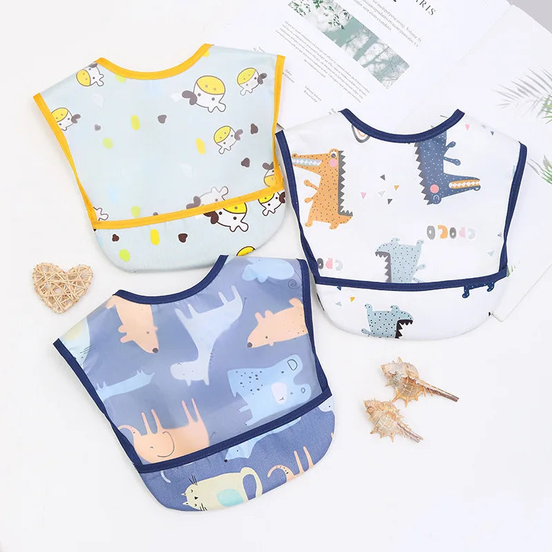 Smock Feeding Bib
