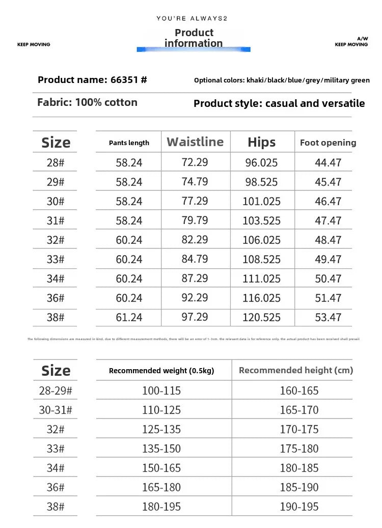 Summer men'sshorts loose straight leg pants casual solid color Japanese style over the knee sports pants multi pocket work pants