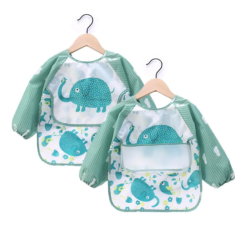 Smock Feeding Bib