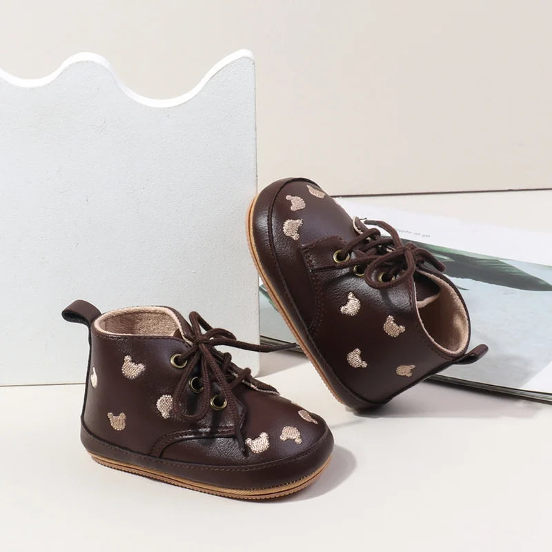 Cartoon Embroidery Non-slip Shoes