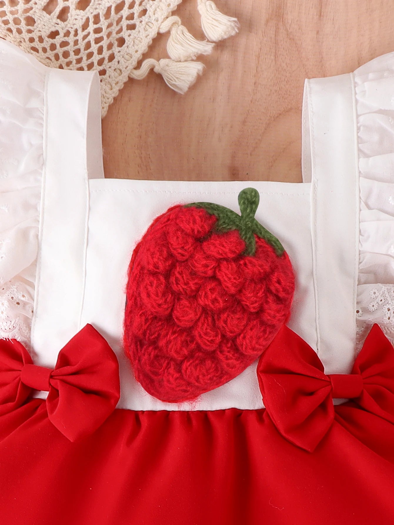 3D Strawberry Dress